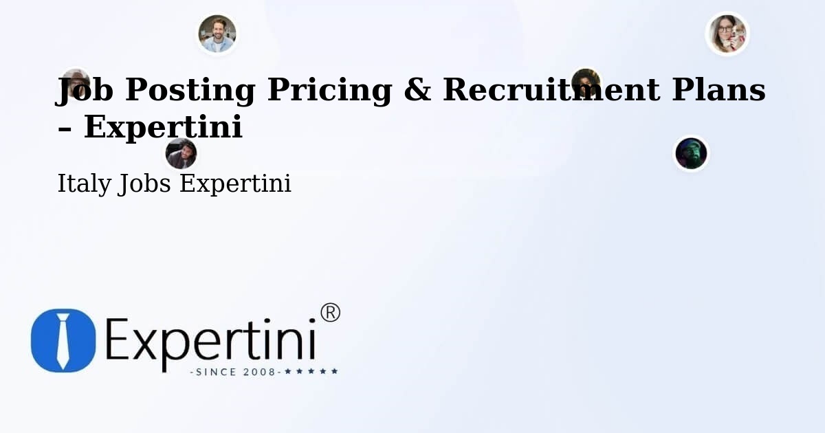 Job Posting Pricing & Recruitment Plans – Imola - Imola, Italy Jobs Expertini